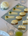 Dessert: 2 slags manchego med kvædekompot og sprødt knækbrød